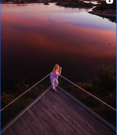 בית נופש Fantastic Views, Private Pier And Swimming Platform, Flekkeroy, Kristiansand, Boat קריסטיאנסאנד