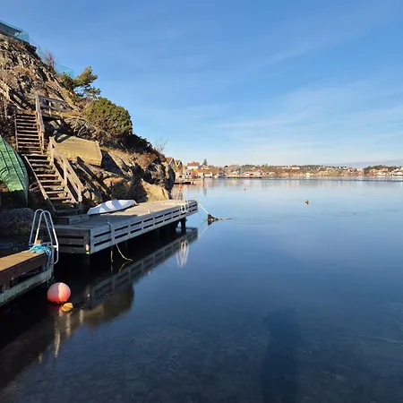 Fantastic Views, Private Pier And Swimming Platform, Flekkeroy, Kristiansand, Boat Feriehus