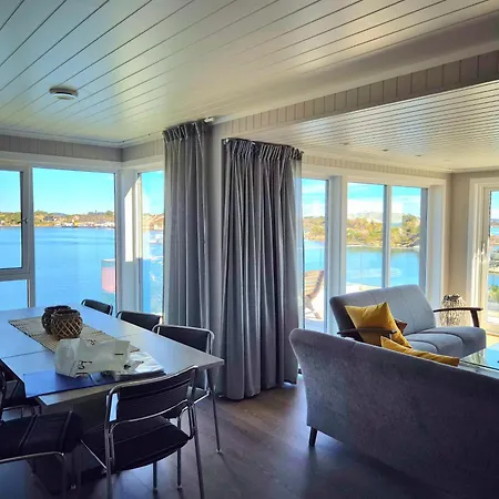 Fantastic Views, Private Pier And Swimming Platform, Flekkeroy, Kristiansand, Boat Feriehus