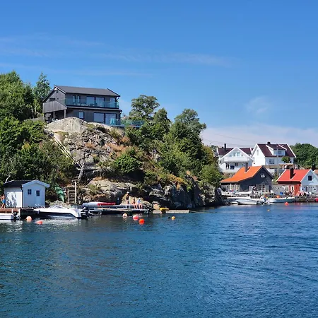 Fantastic Views, Private Pier And Swimming Platform, Flekkeroy, Kristiansand, Boat Feriehus